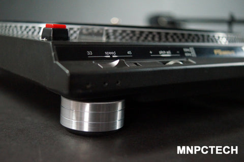 feet for Technics SL-BD20, SL-BD22, SL-BD24, SL-BD25, SL-BD26, and SL-BD27 Vinyl Record Turntables